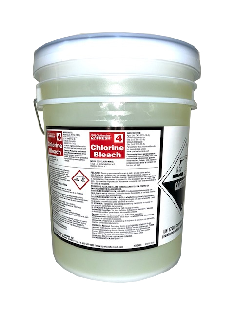 Spartan Clothesline Fresh Chlorinated Liquid Bleach 5 Gallon 7004/5