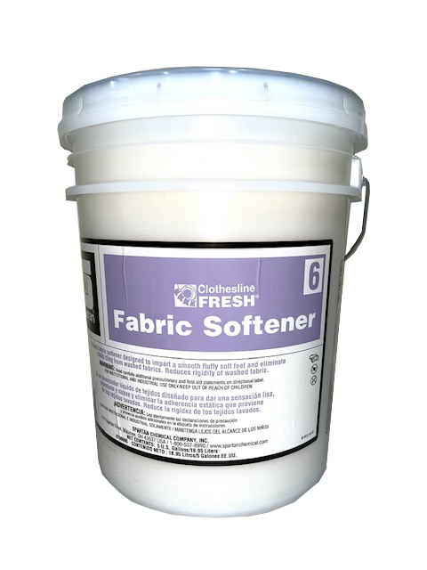 Spartan Pleasant Scent Liquid Fabric Softener 5 Gallon 7006/5